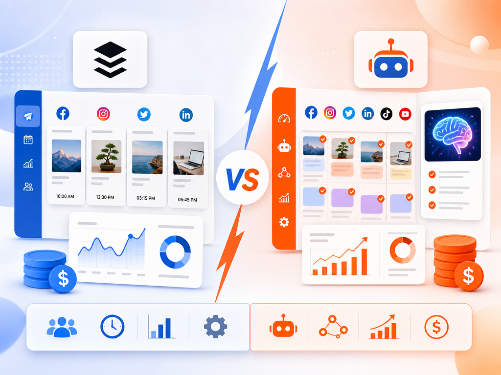 Agent Mio vs Buffer: The Smarter Social Media Alternative
