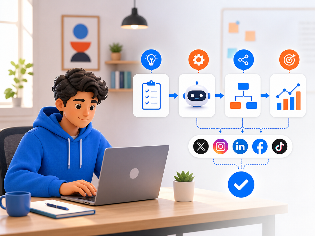 Create Your First AI Social Media Workflow in 5 Steps