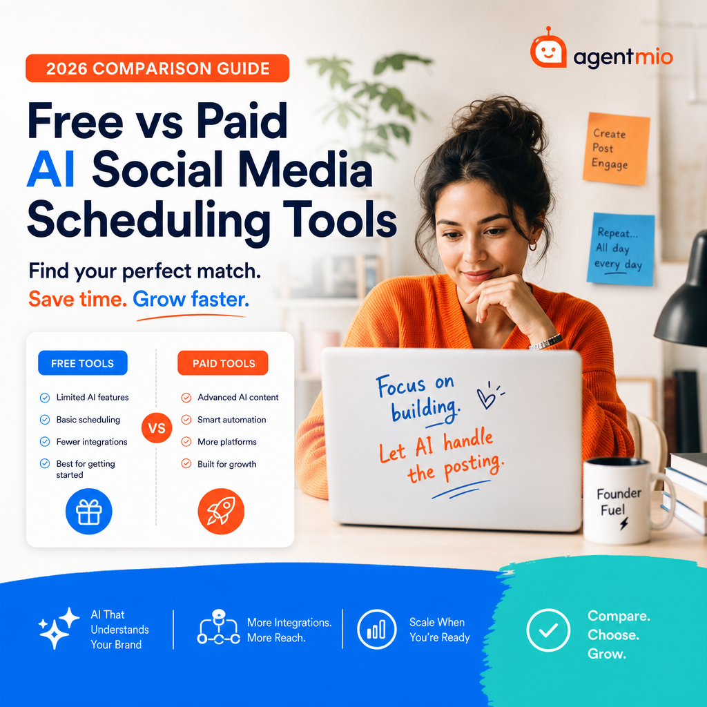 Free vs Paid AI Social Media Schedulers: 2026 Guide