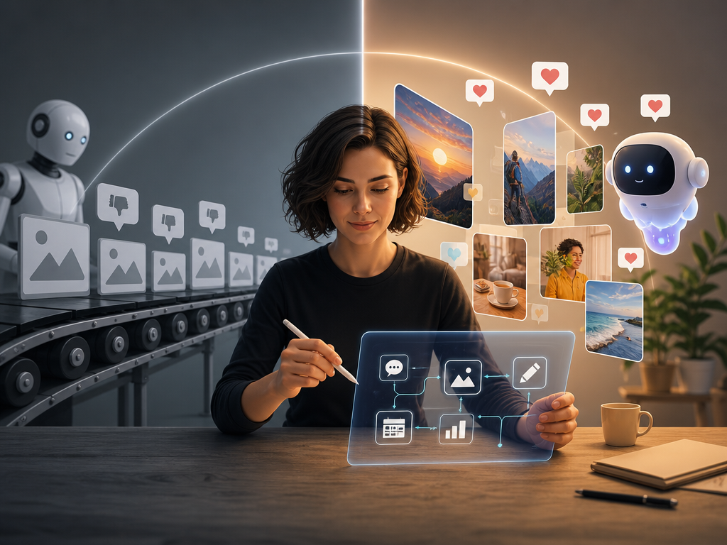 AI Generated Content Authenticity: Scale Without the Bot