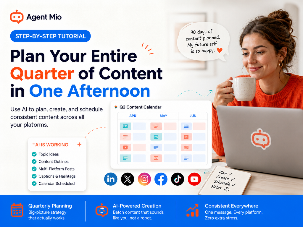 Build a 90-Day AI Content Calendar in 3 Hours